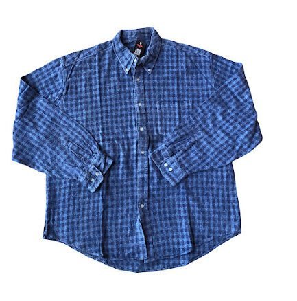 BLUE CICERONE FLANNEL SHIRT