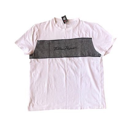 WHITE FUTURE PRIMARK SHORT SLEEVE T-SHIRT