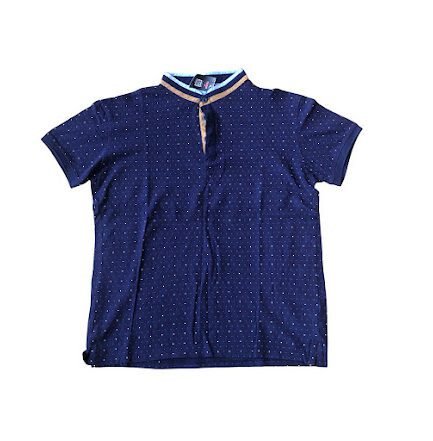 BLUE PLAIN 838 SHORT SLEEVE T-SHIRT