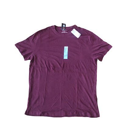 WINE PRIMARK CARE SHORT SLEEVE T-SHIRT