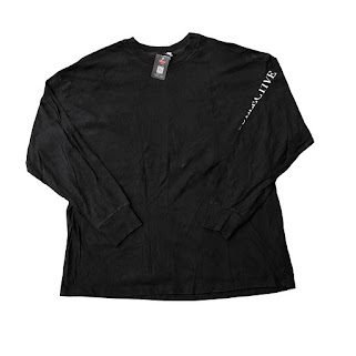 BLACK ASOS LONG SLEEVE T-SHIRT