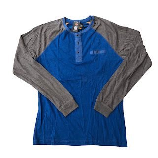 BLUE BLEND LONG SLEEVE T-SHIRT
