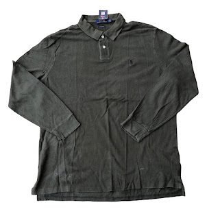 GREEN RALPH LAUREN LONG SLEEVE T-SHIRT