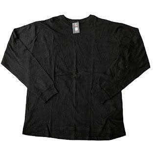 BLACK BYVERY LONG SLEEVE T-SHIRT