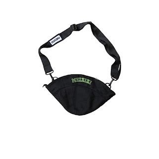 BLACK MEIZIZI CROSS BAG
