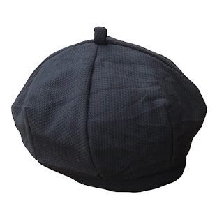 BLACK HOOWA BERET CAP