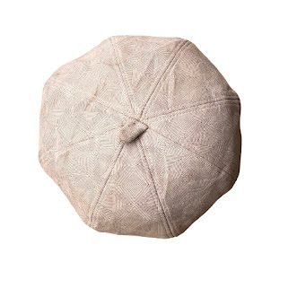 BROWN 10 BERET CAP