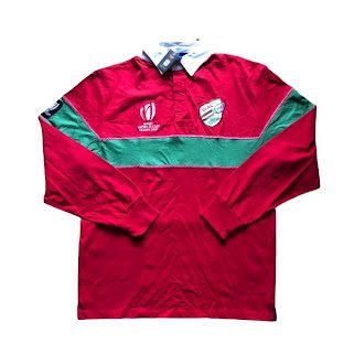RED RUGBY LONG SLEEVE T-SHIRT