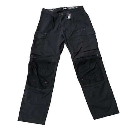 BLACK SNICKERS CARGO PANT