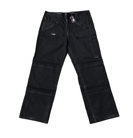 BLACK DUNLOP CARGO PANT