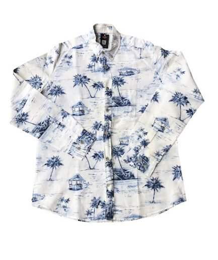WHITE EASHWEAR FLANNEL SHIRT