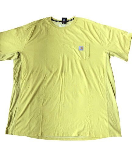 YELLOW CARHARTT SHORT SLEEVE