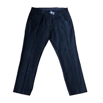 BLACK PLAIN 773 OFFICE PANT