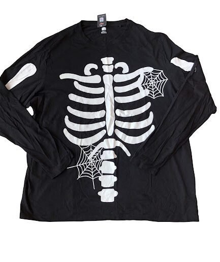 BLACK F&F 867 LONG SLEEVE T-SHIRT