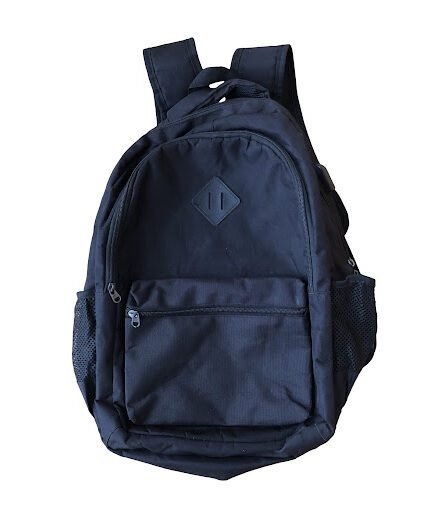 BLACK PLAIN 372 PACK BAG