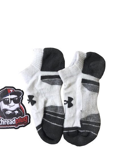 WHITE UNDER ARMOUR SOCK