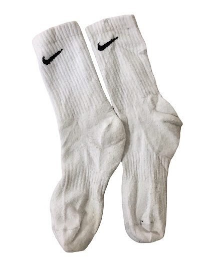 WHITE NIKE 308 SOCK
