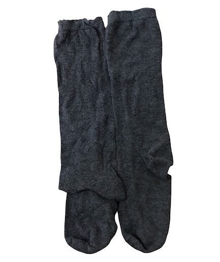 GRAY PLAIN 327 SOCK