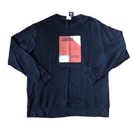 BLACK ZARA 409 SWEATSHIRT