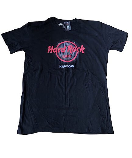 BLACK HARD ROCK 625 SHORT-SLEEVE T-SHIRT