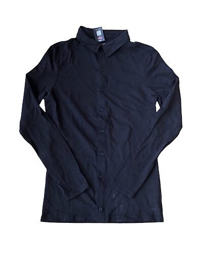 BLACK BOOHOO MAN 853 SHIRT