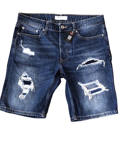 BLUE DENIM TOPMAN 701 SHORT