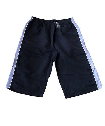 BLACK FISBOVE424 SHORT TRACKPANT