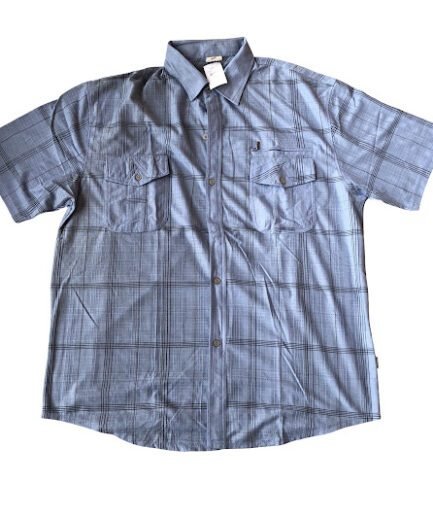 BLUE GREEN-G 478 FLANNEL SHIRT