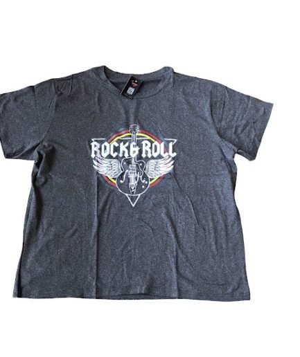 GRAY ROCK&ROLL 443 SHORT SLEEVE T-SHIRT