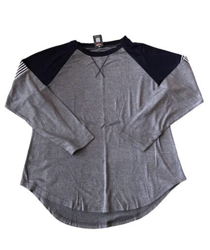 GRAY PLAIN 332 LONG SLEEVE T-SHIRT