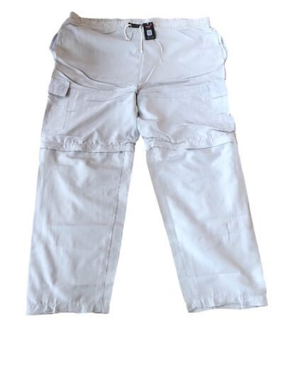 CREAM PLAIN 011 CARGO PANT
