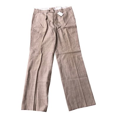 BROWN PLAIN 734 OFFICE PANT