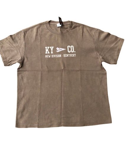 BROWN BERSHKA SHORT-SLEEVE T-SHIRT 127