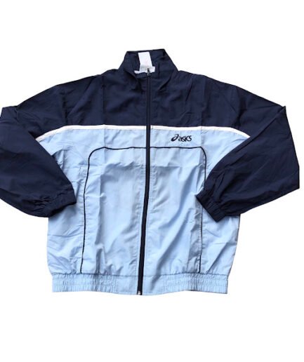 NAVY BLUE OASICS TRACKSUIT