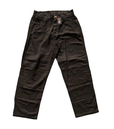 BLACK PLAIN JEANS