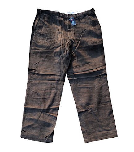 GREEN SARTORIAL CORDUROY PANT