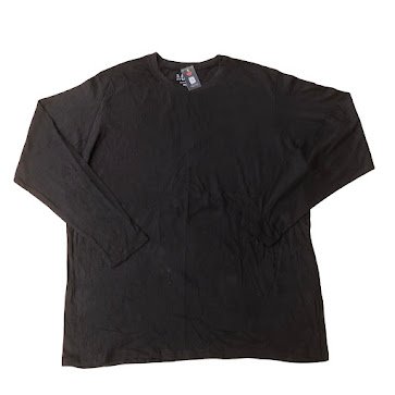 BLACK MAN LONG SLEEVE T-SHIRT