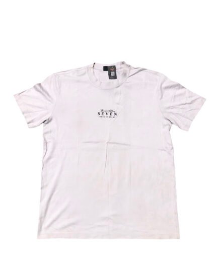 WHITE SEVENJEANS SHORT SLEEVE T-SHIRT
