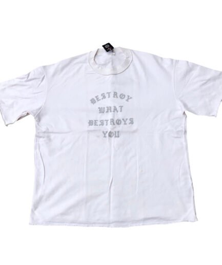 WHITE MANIAJEAN SHORT SLEEVE T-SHIRT