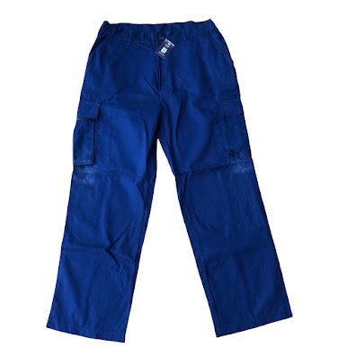 BLUE CARGO PANT