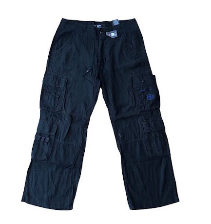 BLACK BRANDIT CARGO PANT