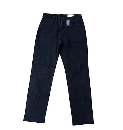BLACK STRAIGHT STRETCH JEAN