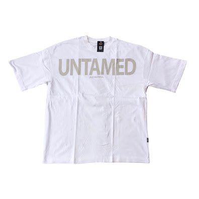 WHITE UNTAMED SHORT SLEEVE T-SHIRT