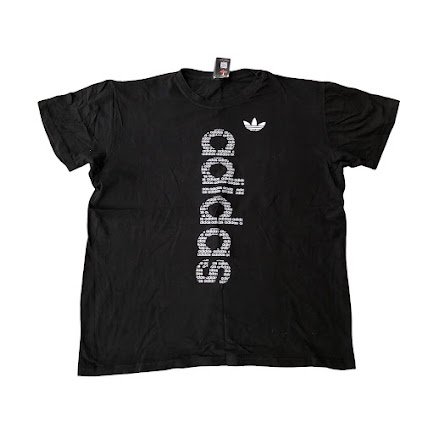 BLACK ADIDAS SHORT SLEEVE T-SHIRT
