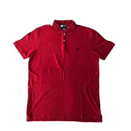 RED AMERICAN EAGLE SHORT SLEEVE T-SHIRT