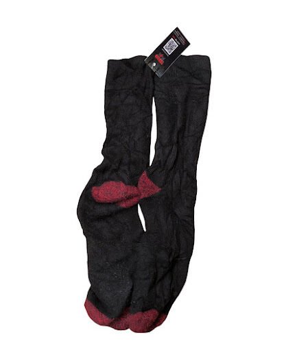 BLACK&RED SOCK