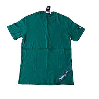 GREEN CHAMPION SHORT SLEEVE T-SHIRT