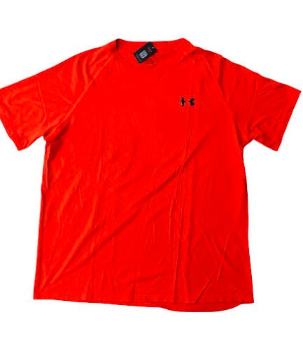 ORANGE UNDER ARMOUR SPORTWEAR