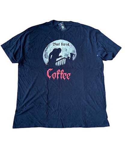BLACK COFFEE SHORT SLEEVE T-SHIRT