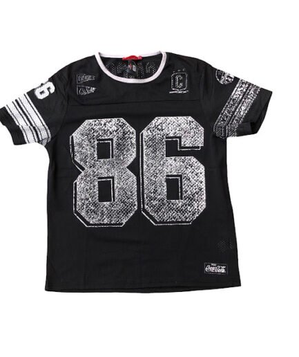 BLACK COCA-COLA JERSEY